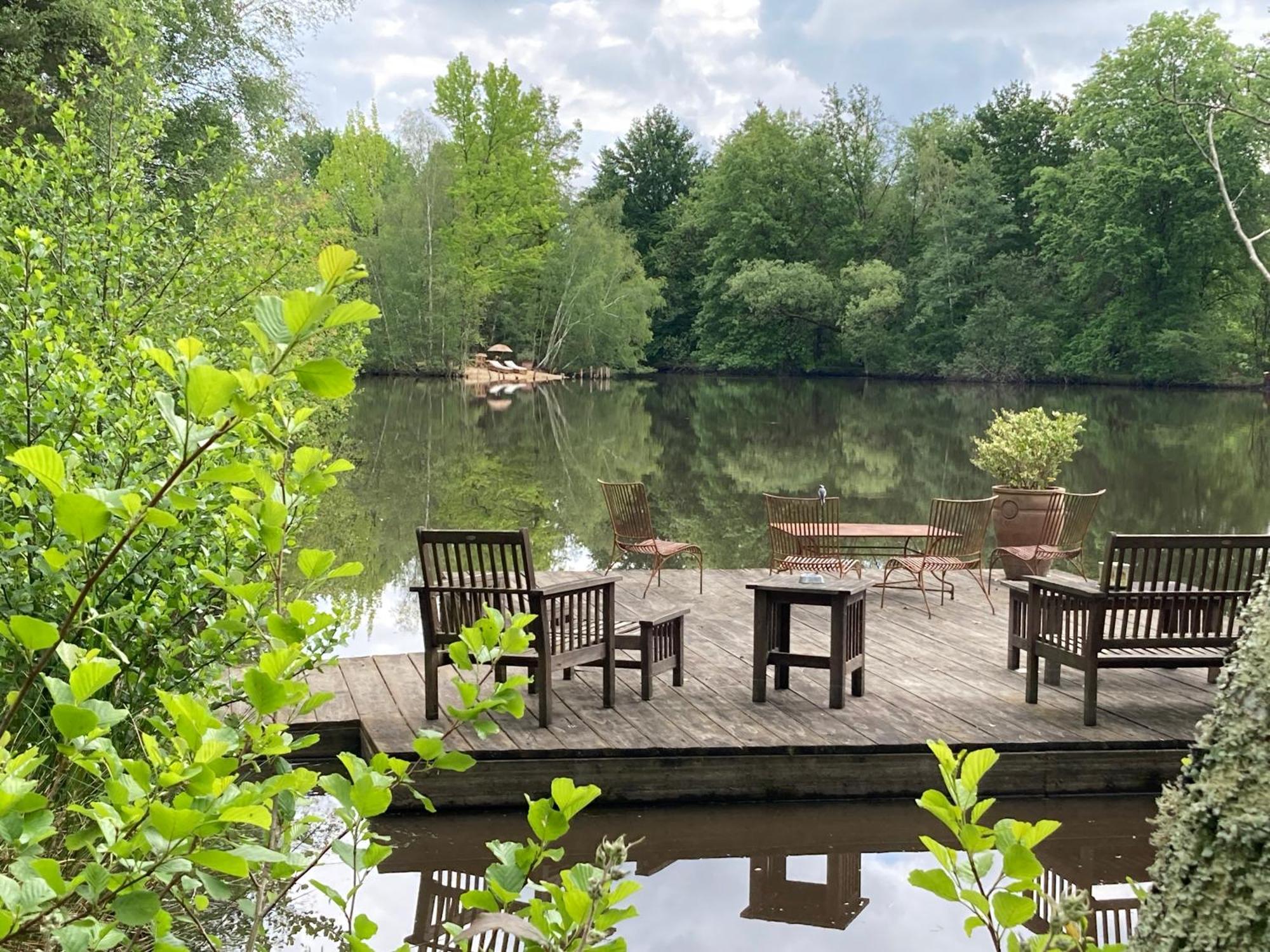 Paradis Perdu En Sologne Avec Plage Privee Villeny Exterior foto